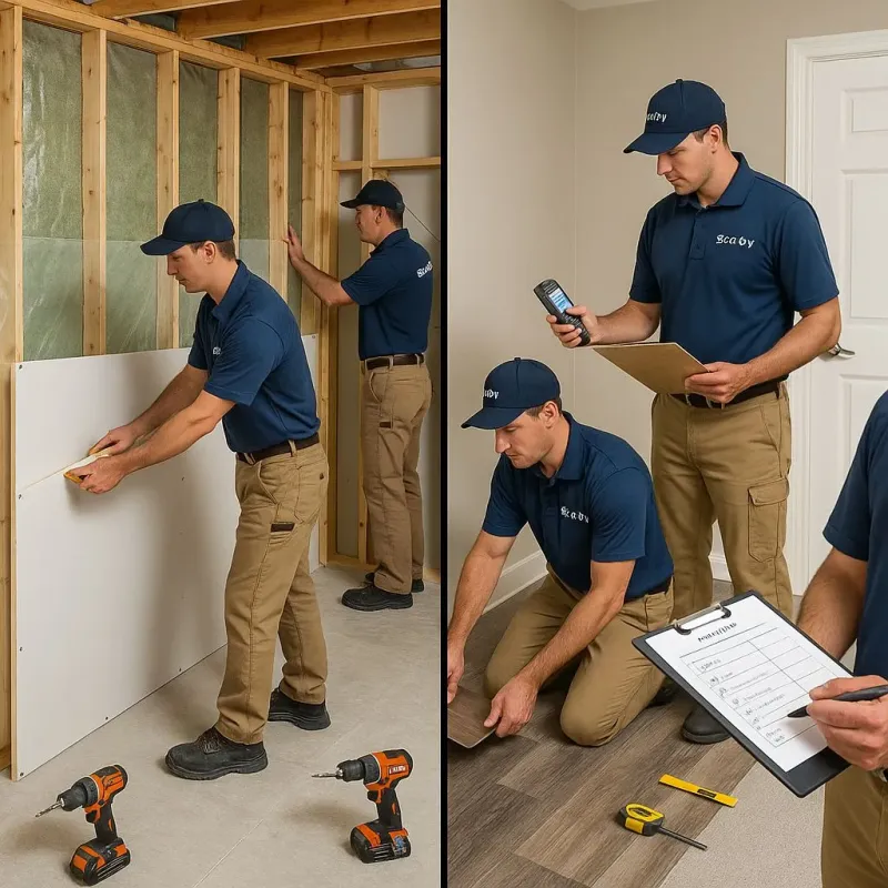 Repairs and Reconstruction process in Brentwood, MD