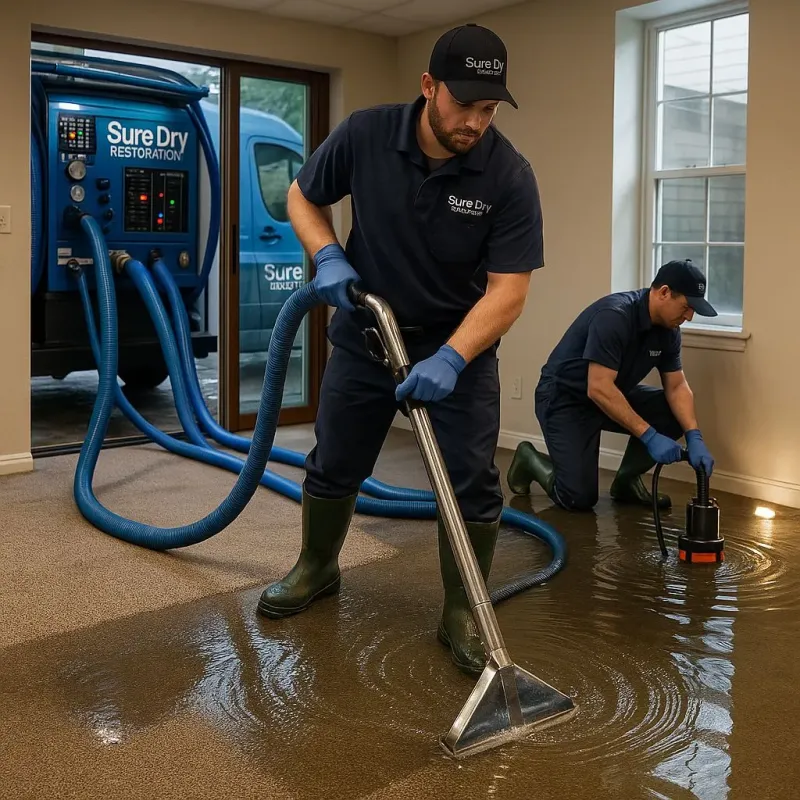Water Extraction and Removal process in Brentwood, MD